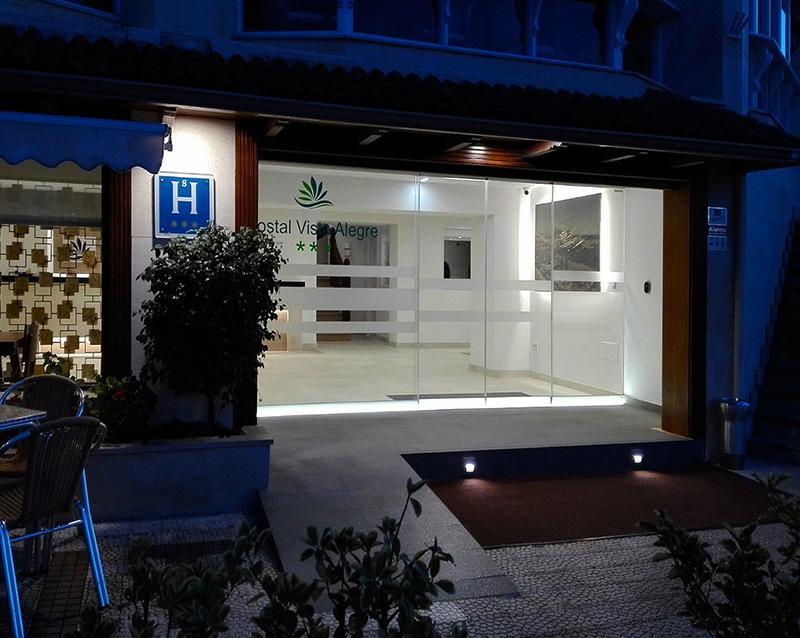Hostal Vista Alegre カストロ・ウルディアレス エクステリア 写真